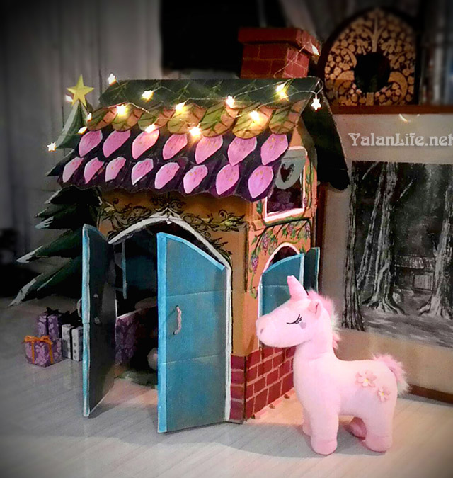 TaipeiLife HolidayDIY Cardboard FairyHouse Romanticism Yalan雅岚文艺博客